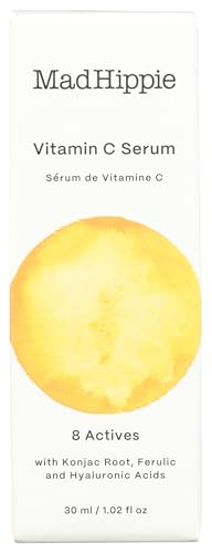 Suero de Vitamina C Mad Hippie para la Cara – C + E + Ácido Ferúlico, Ácido Hialurónico, Fórmula Estable de Baja Irritación, Aclarador, 30 ml - imagen 4
