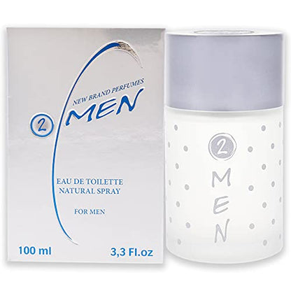 New Brand 2 Spray EDT para Hombre 3.3 oz, sin número - imagen 4
