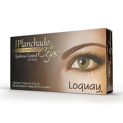 Kit de Control de Planchado de Cejas con Keratina, Tratamiento de 3 Pasos, 3 Tubos de 10g, Uso Profesional, Incluye Peine - imagen 3