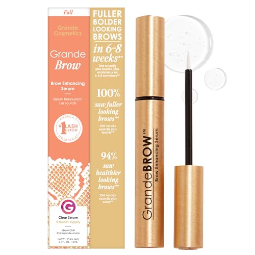 Suero para cejas GrandeBROW de Grande Cosmetics - Suero potenciador para cejas más llenas y audaces con vitaminas, péptidos y antioxidantes - - imagen 3