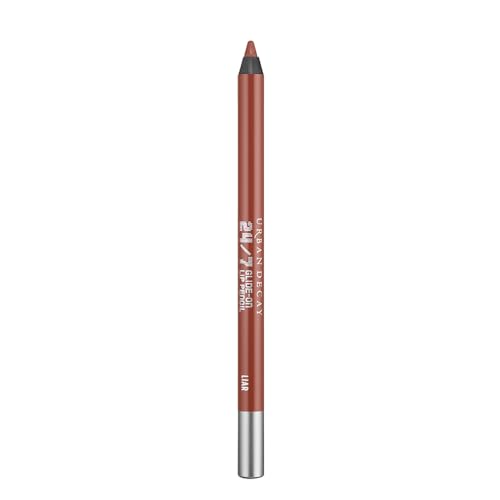 Lápiz Labial Waterproof URBAN DECAY 24/7 Glide-On (Liar - Mauve Nude), Lápiz Labial Duradero, Colores Suaves y Cremosos, Fórmula Hidratante con - imagen 1