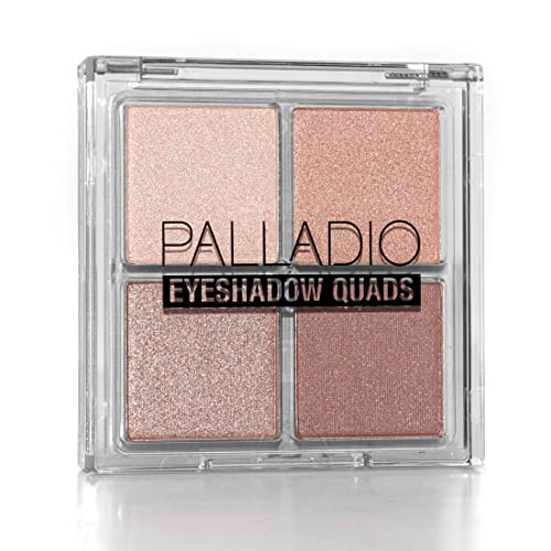Paleta de Sombras de Ojos Palladio Ballerina, Cuatro Tonos, Acabados Mate, Metálico y Brillante, Fórmula Cremosa, Libre de Talco - imagen 1