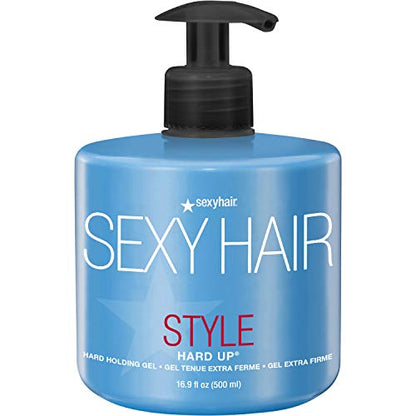 Gel Fijador SexyHair Style Hard Up, 16.9 Oz | Fijación Extrema | Fórmula No Escamosa | Para Todo Tipo de Cabello - imagen 4
