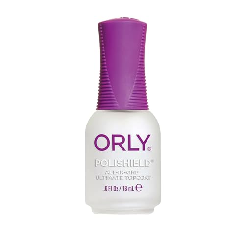 ORLY Polishield Top Coat Todo en Uno para Mujeres - 0.6 oz esmalte de uñas - imagen 1