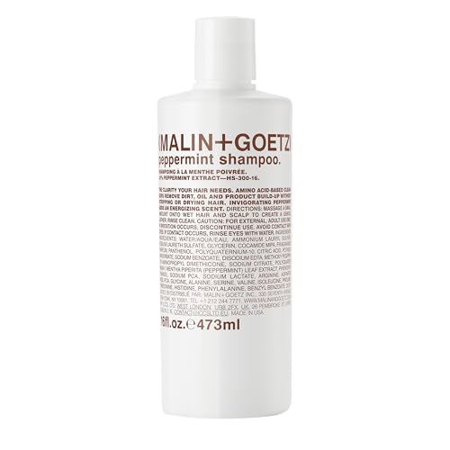 MALIN+GOETZ Shampoo Clarifying Peppermint | Daily Cleanser with Amino Acids | Vegan, Sulfate-Free & Unisex (16 Fl Oz) - imagen 3