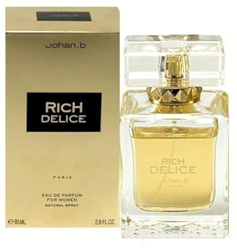 Johan B. Rich Delice Eau De Parfum Spray para Mujeres, 2.8 Onzas - imagen 3
