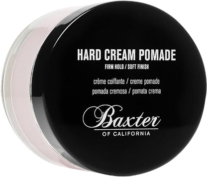 Pomada de Crema Dura Baxter of California, Fijación Firme - Acabado Suave para Hombres y Mujeres, Ideal para Cabellos Más Gruesos, 2 Onzas - imagen 3