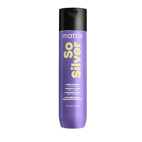Matrix So Silver Champú Morado - Neutraliza Tonos Amarillos, Deposita Color, Aclara y Tonifica, Fortalece y Aporta Brillo, Para Cabello Teñido, - imagen 2