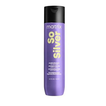 Matrix So Silver Champú Morado - Neutraliza Tonos Amarillos, Deposita Color, Aclara y Tonifica, Fortalece y Aporta Brillo, Para Cabello Teñido, - imagen 2