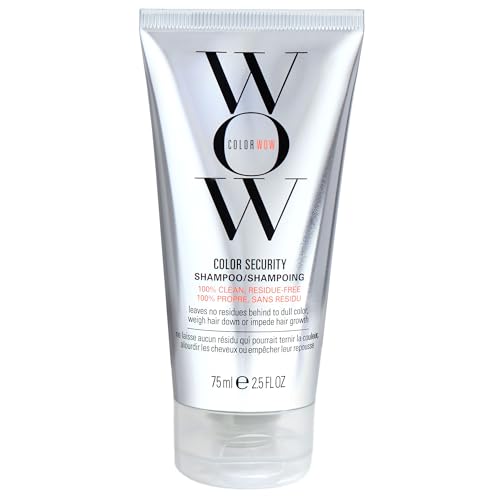 COLOR WOW Champú Color Security, 2.5 fl oz – Fórmula Libre de Sulfatos y Residuos, Cabello y Cuero Cabelludo Saludables, Libre de Parabenos Calidad - imagen 1