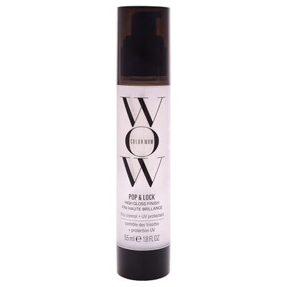 COLOR WOW Pop + Lock Acabado de Alto Brillo – Suero Controlador de Frizz | Previene la Degradación del Color, Sella Puntas Abiertas y Aporta Brillo | - imagen 4