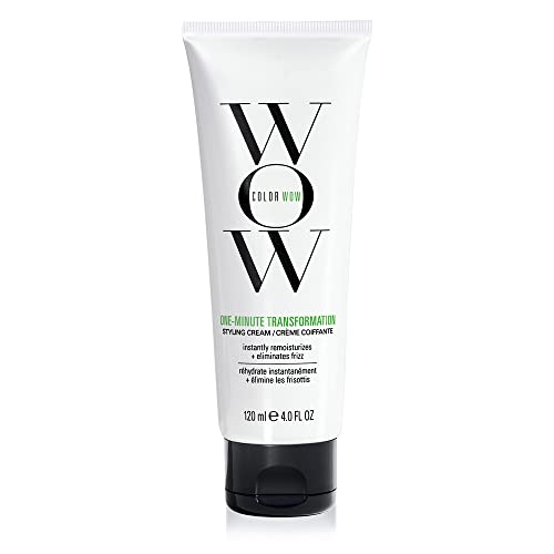 COLOR WOW One Minute Transformation – Crema de peinado nutritiva para alisar, domar y eliminar el frizz al instante, con aceite de aguacate y Omega 3 - imagen 4