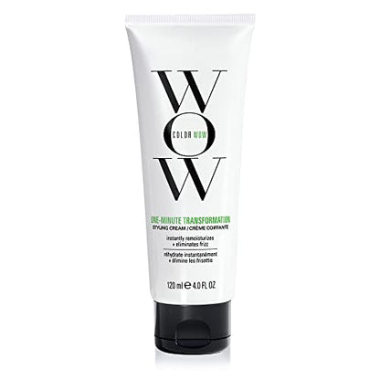 COLOR WOW One Minute Transformation – Crema de peinado nutritiva para alisar, domar y eliminar el frizz al instante, con aceite de aguacate y Omega 3 - imagen 4