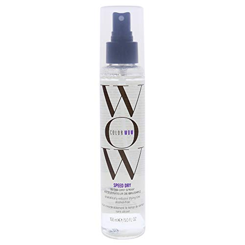 COLOR WOW Speed Dry Spray para Secado Rápido – Reduce el Tiempo de Secado en un 30% | Protector Térmico, Previene la Ruptura | Libre de Crueldad y - imagen 1