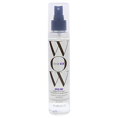 COLOR WOW Speed Dry Spray para Secado Rápido – Reduce el Tiempo de Secado en un 30% | Protector Térmico, Previene la Ruptura | Libre de Crueldad y - imagen 3