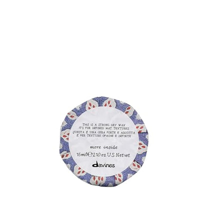 Davines This Is A Strong Dry Wax, Cera Seco de Fijación Fuerte, Textura Mate - 2.54 Fl Oz para Definición y Separación - imagen 1