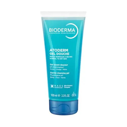 Bioderma Atoderm Gel de Ducha Hidratante - Jabón Facial y Corporal para Familia con Piel Sensible Normal a Seca, 3.33 Fl Oz, (Paquete de 1) - imagen 4