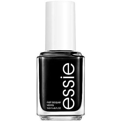 Esmalte de Uñas Vegan 8-Free de Salon Essie, Negro Azabache Licorice, 0.46 fl oz - imagen 2