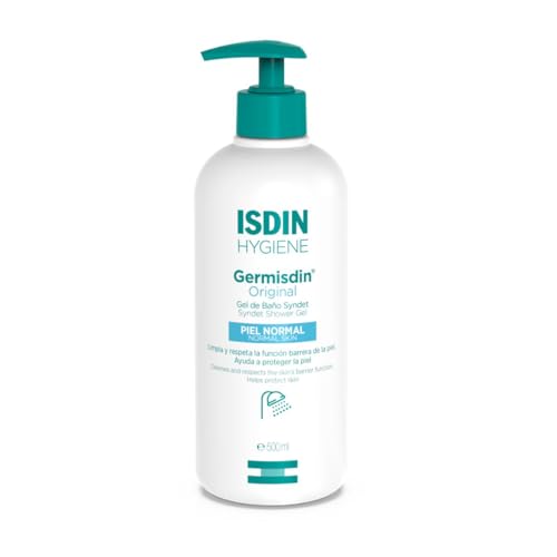 ISDIN Germisdin Original - Jabón Líquido Sin Jabón con Ácido Láctico para Cuidado de Manos y Cuerpo, 16.9 FL OZ - imagen 4
