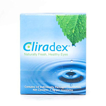 Toallitas Cliradex - Limpiador Natural para Cara, Pestañas y Párpados - Toallitas para Demodex, Blefaritis, MGD y Párpado Irritado - Extracto de - imagen 2