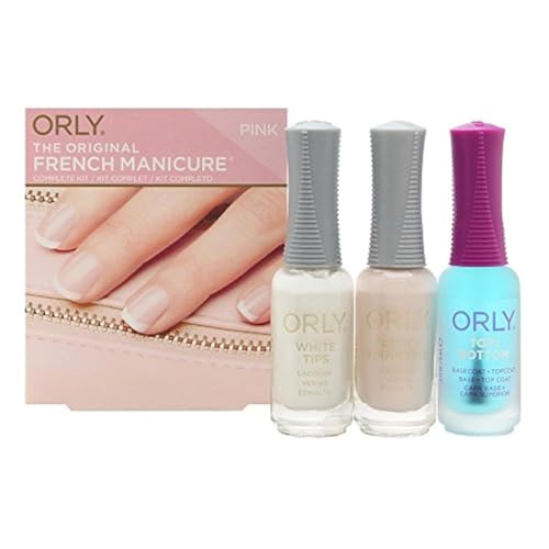 Kits y Paquetes de Esmalte de Uñas de Manicura Francesa Orly (Kit de Manicura Francesa Rosa) - imagen 1