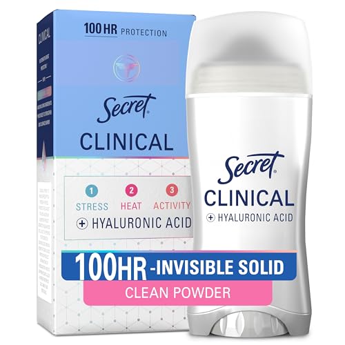 Desodorante Antitranspirante Secret Clinical Strength para Mujeres, 100 horas de Protección contra Sudor y Olores, 3X Protección contra Estrés con - imagen 4