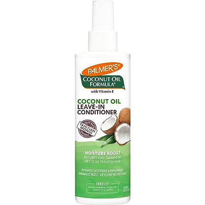 Spray Acondicionador Sin Enjuague Palmer's Coconut Oil Formula, Hidratante y Desenredante para Cabello Texturizado y Rizado, 8.5 Onzas - imagen 3