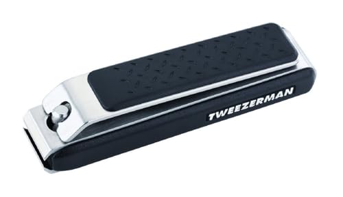 Cortaúñas de Precisión para Hombre Tweezerman con Agarre, Negro - imagen 1