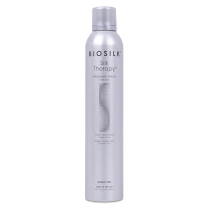BioSilk Silk Therapy Spray de Acabado Firme, Laca de Pelo de Fijación Fuerte, Brillo Duradero y Suave al Tacto, Sin Sulfatos ni Parabenos, 10 Oz - imagen 4