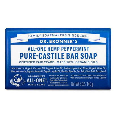 Jabones de Barra Dr. Bronner's Pure-Castile Magic (Menta, 5oz, 2-Pack) – Hechos con Aceites Orgánicos Regenerativos, Jabones Veganos y No-OGM para - imagen 3