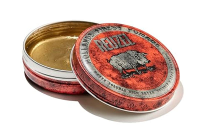 Pomada REUZEL Roja, Fijación Media Todo el Día, Estilo Soluble en Agua, Alto Brillo y Sin Escamas, Fácil de Lavar, Para Todo Tipo de Cabello - imagen 2