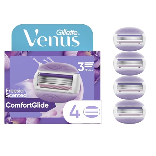 Recambios de Maquinilla de Afeitar para Mujeres Gillette Venus ComfortGlide Freesia, 4 Recambios - imagen 1