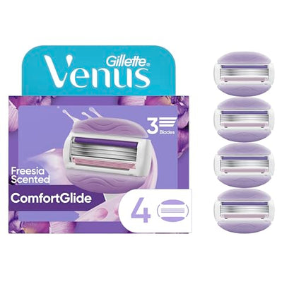 Recambios de Maquinilla de Afeitar para Mujeres Gillette Venus ComfortGlide Freesia, 4 Recambios - imagen 1