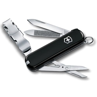 Victorinox Nail Clip 580, Multi-Herramienta Suiza de 8 Funciones con Lima de Uñas, Limpiador de Uñas y Cuchilla Pequeña - Negra - imagen 3