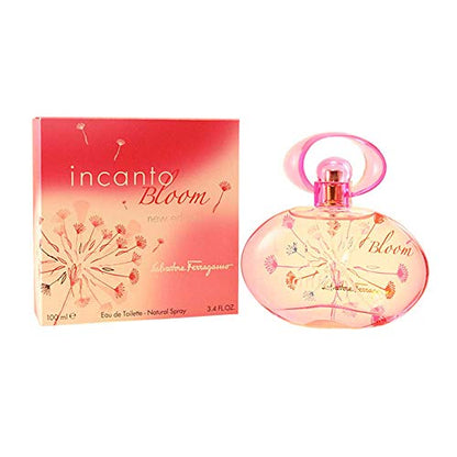 Salvatore Ferragamo Incanto Bloom Nueva Edición Eau De Toilette Spray, 3.4 Onzas, Rosa - imagen 1