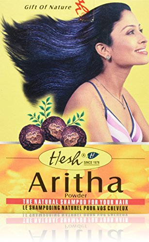 Hesh Aritha Polvo Herbal Ayurveda - Champú Natural para el Cabello (100 g / 3.5 oz) - imagen 4