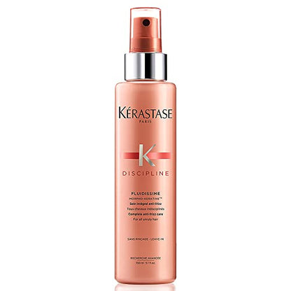 KERASTASE Discipline Fluidissime - Tratamiento sin enjuague para reducir el frizz, suaviza el cabello y mejora el brillo, protege del calor - imagen 2