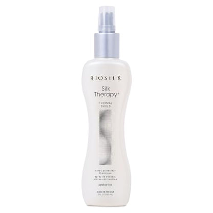 BioSilk Silk Therapy Spray Protector Térmico para Cabello, Protege del Daño por Calor, Aporta Brillo y Fija Estilos, Sin Sulfatos ni Parabenos, 7 Oz - imagen 3