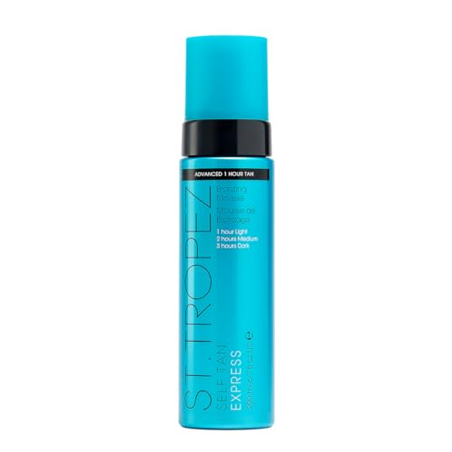 Mousse Express St.Tropez Light/Medium/Dark 1-3 hr para un Bronceado Natural Sin Rayas, Aplicación Rápida, Cruelty-Free y Vegano, 6.7 fl oz - imagen 3