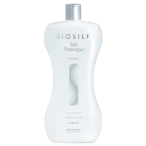 BioSilk Silk Therapy Original, Tratamiento Capilar Sin Enjuague Reconstrucción, Aporta Brillo, Suaviza y Previene Puntas Abiertas, 34 Oz - imagen 1