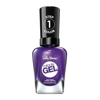 Sally Hansen Miracle Gel Esmalte de Uñas de Calidad de Salón | Fórmula Gel, Sistema de Dos Pasos, Sin Luz UV, Duradero | Opaco, Brillante | 579/570 - imagen 4