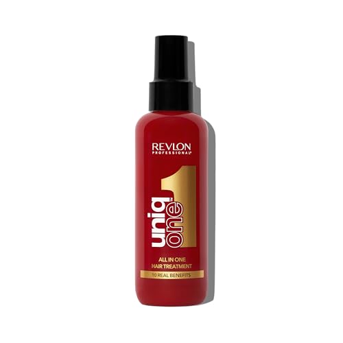 REVLON PROFESSIONAL UniqOne Tratamiento Hidratante Sin Aclarado, Reparador para Cabello Dañado, Fragancia Clásica, 5.1 Fl Oz/150 ml (Paquete de 1) - imagen 1