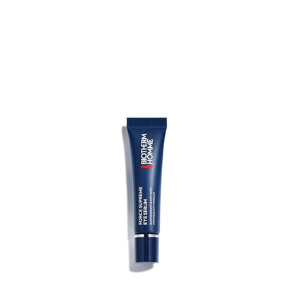 Suero para ojos Biotherm Homme Force Supreme para hombres, combate arrugas, ojeras y ojos hinchados, enriquecido con alga azul y Pro-Xylane, 0.5 oz. - imagen 4