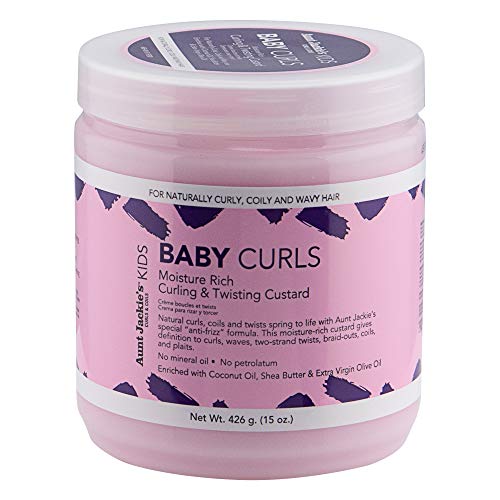 Aunt Jackie's Kids Baby Curls, Crema Hidratante para Rizos y Trenzas para Cabello Rizado, Enroscado y Ondulado, 15 oz - imagen 3