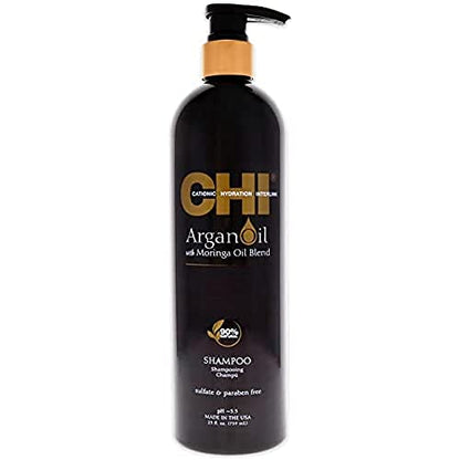Champú CHI Argan Oil Plus Moringa Oil Unisex 25 oz - imagen 3