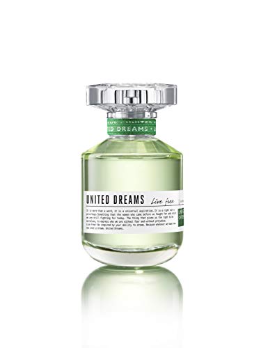 Benetton United Dreams Live Free Eau de Toilette Spray para Mujeres, 2.7 Onzas - imagen 4