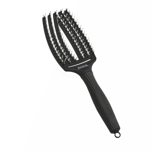 Cepillo de dedos Combo Olivia Garden, tamaño mediano, color negro - imagen 2