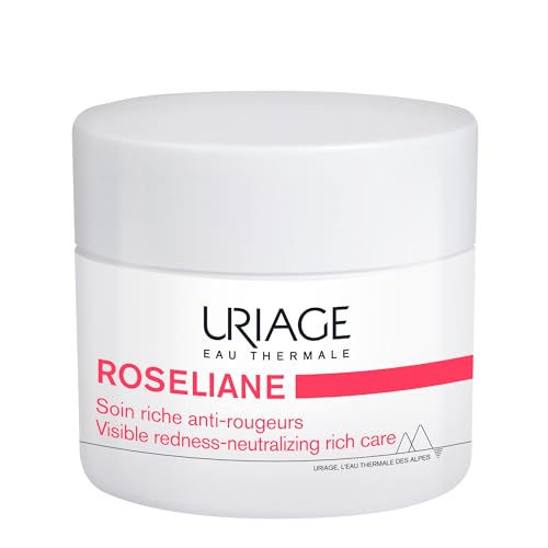 Crema Rica Anti-Rojeces URIAGE Roséliane | Con Perlas Verdes, Manteca de Karité, Ginseng y Extractos de Algas, Calma, Hidrata, Reduce Rojeces, Sin - imagen 4