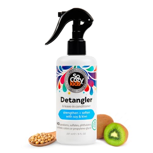 Spray Acondicionador Sin Enjuague Detangler SoCozy para Cabello Infantil, Fruity-Tutti, 8 Fl Oz (Paquete de 1) - imagen 4