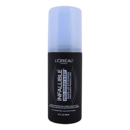 L'Oreal Paris Makeup Infallible Pro-Spray y Set Spray Fijador de Maquillaje, 3.4 Onzas - imagen 2